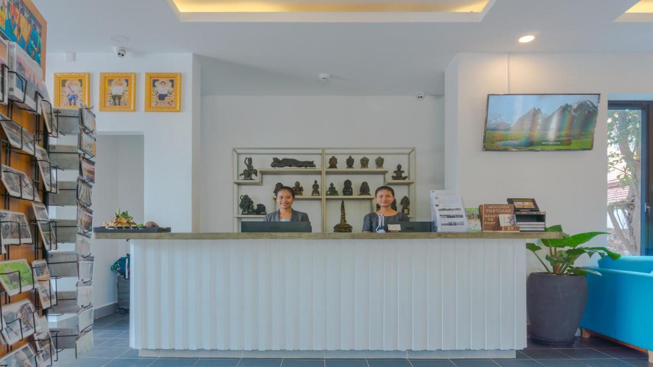 Angkor Aurora Hotel Siem Reap Bagian luar foto