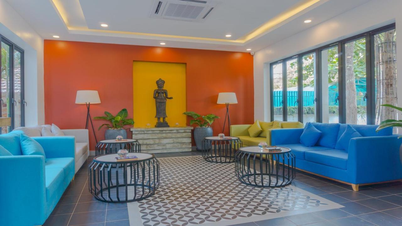 Angkor Aurora Hotel Siem Reap Bagian luar foto