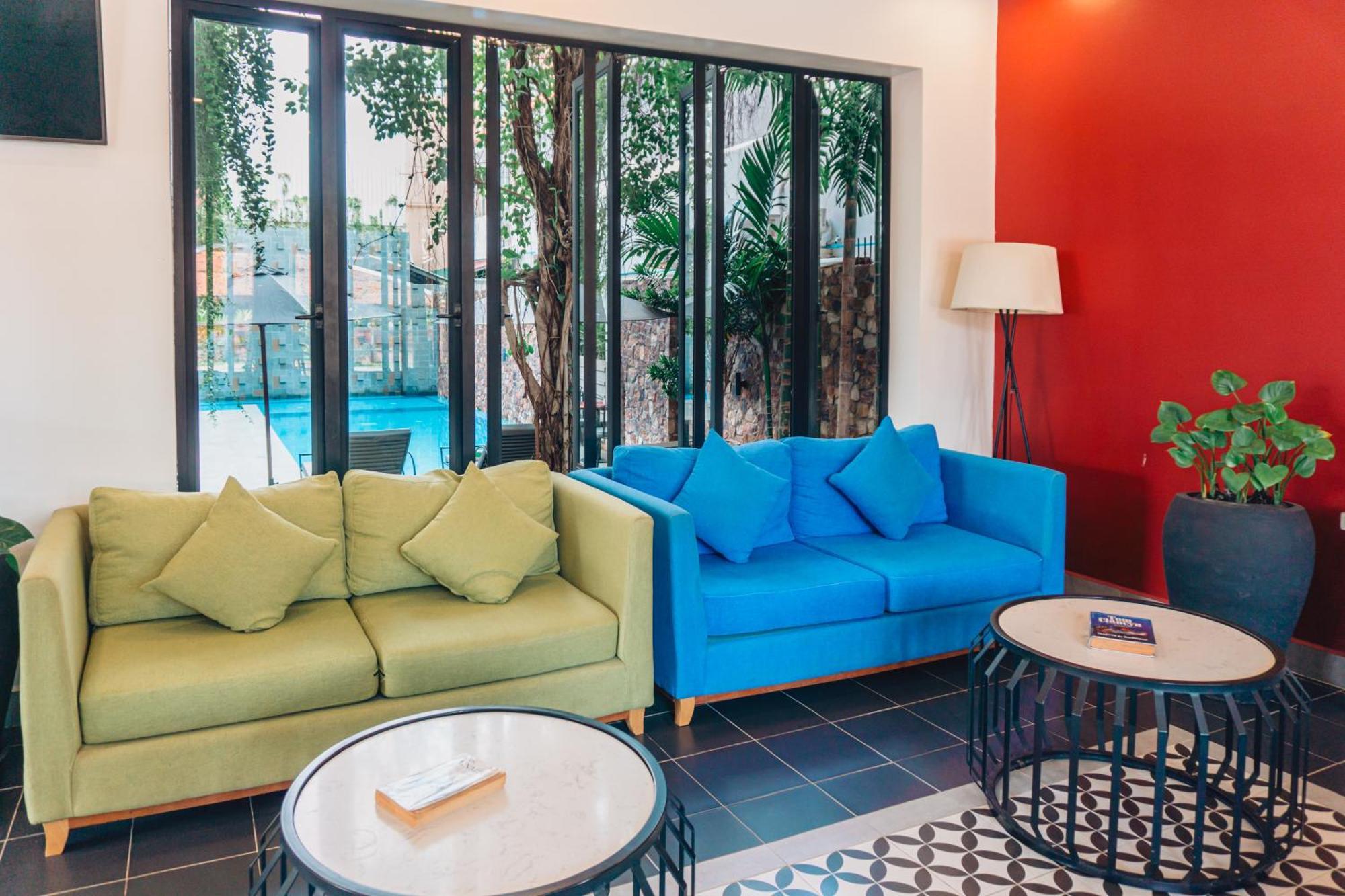 Angkor Aurora Hotel Siem Reap Bagian luar foto