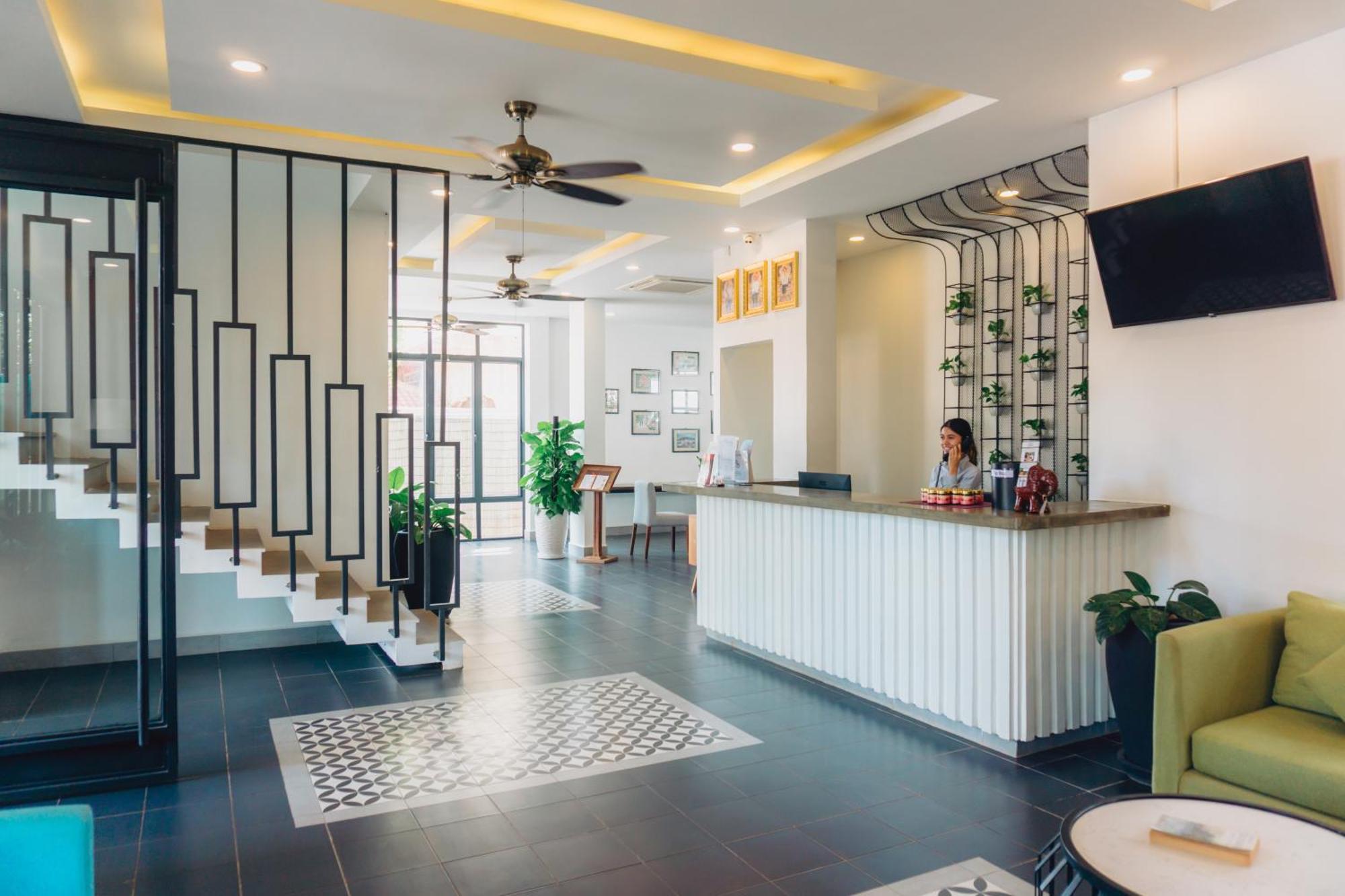 Angkor Aurora Hotel Siem Reap Bagian luar foto