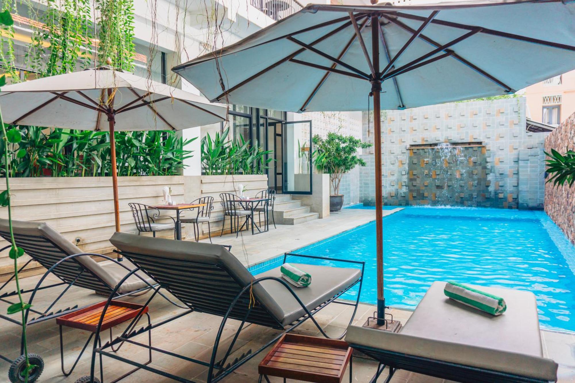 Angkor Aurora Hotel Siem Reap Bagian luar foto
