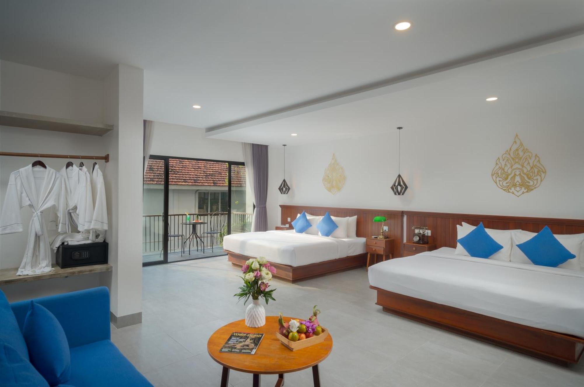 Angkor Aurora Hotel Siem Reap Bagian luar foto