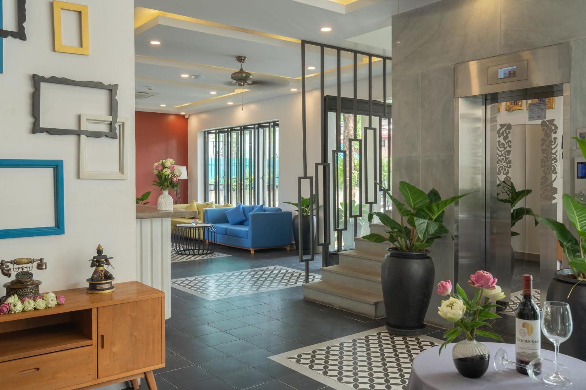 Angkor Aurora Hotel Siem Reap Bagian luar foto